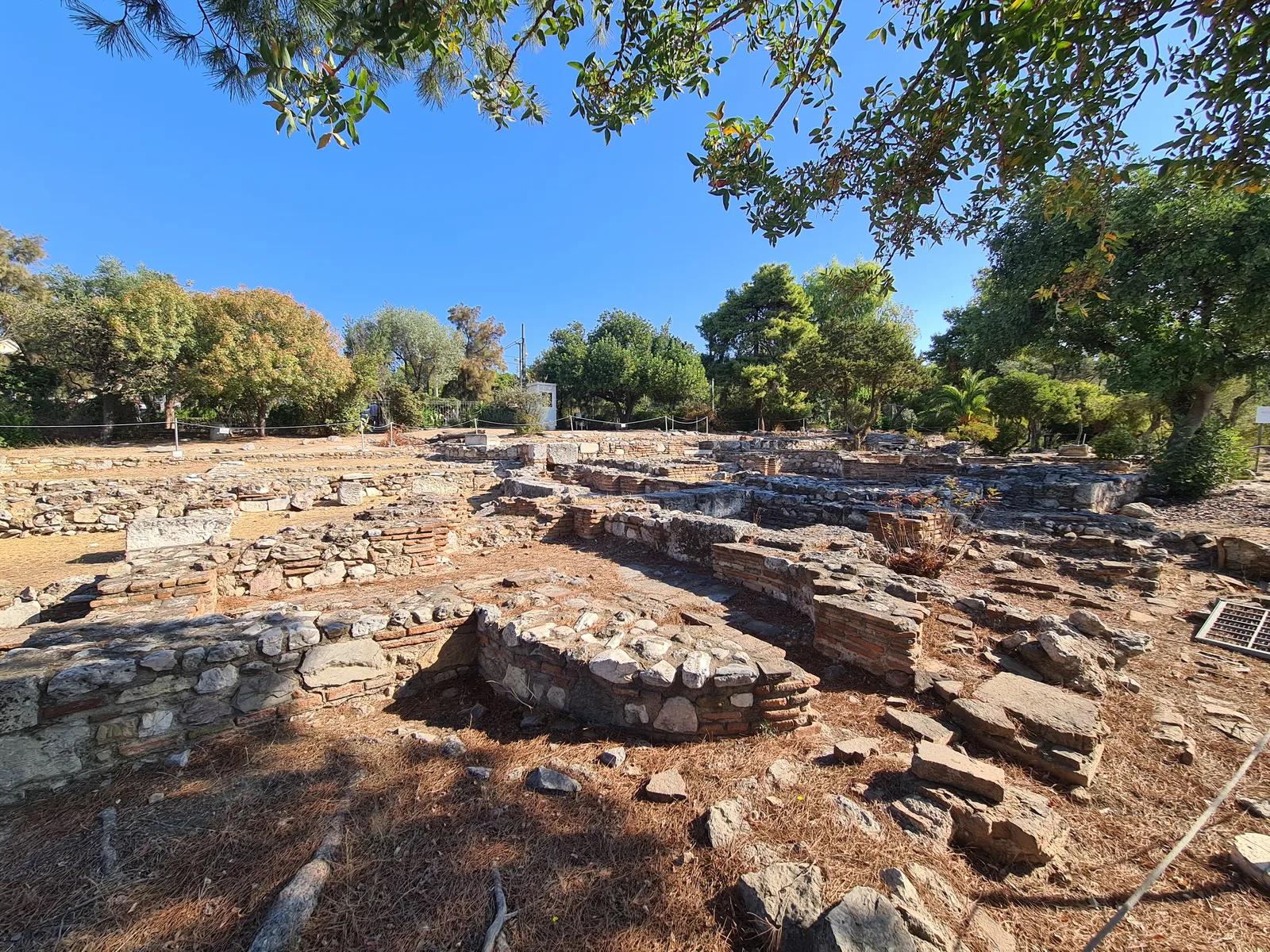 Main view at Temple of Olympian Zeus Athens — travel photo