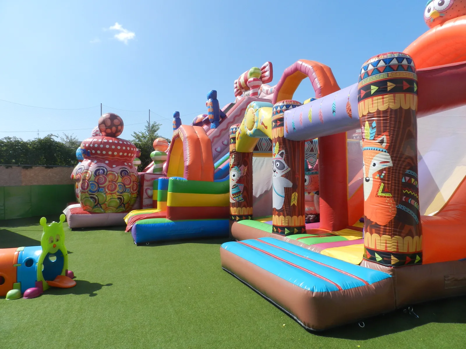 Main view at Tricky Fun Park Athens — travel photo