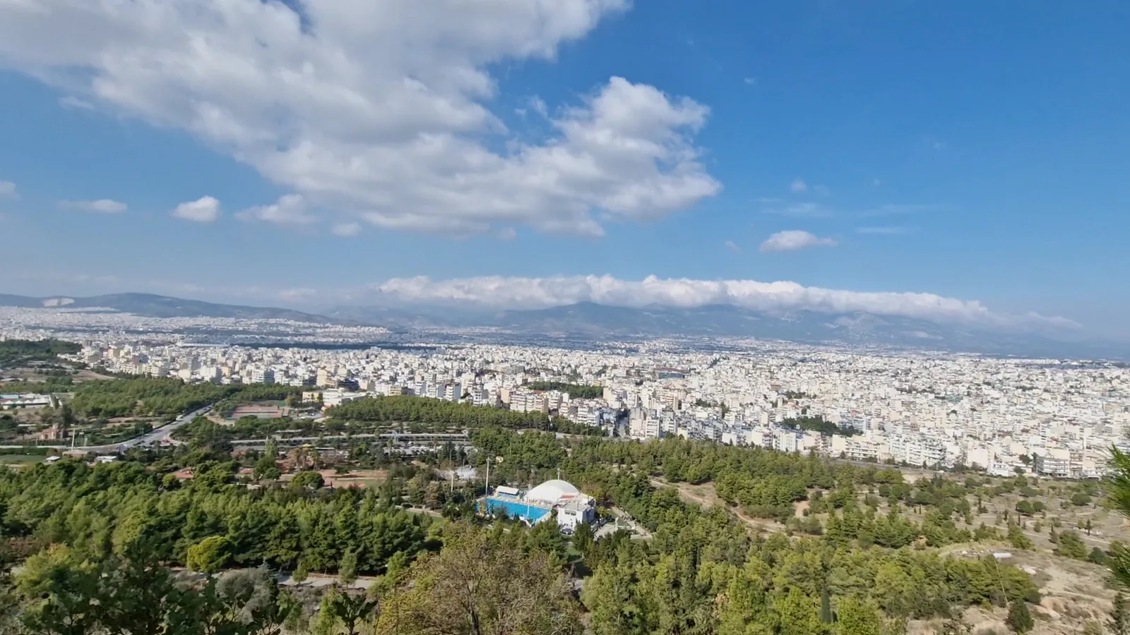 Atmosphere at Veikou Grove Athens — travel photo