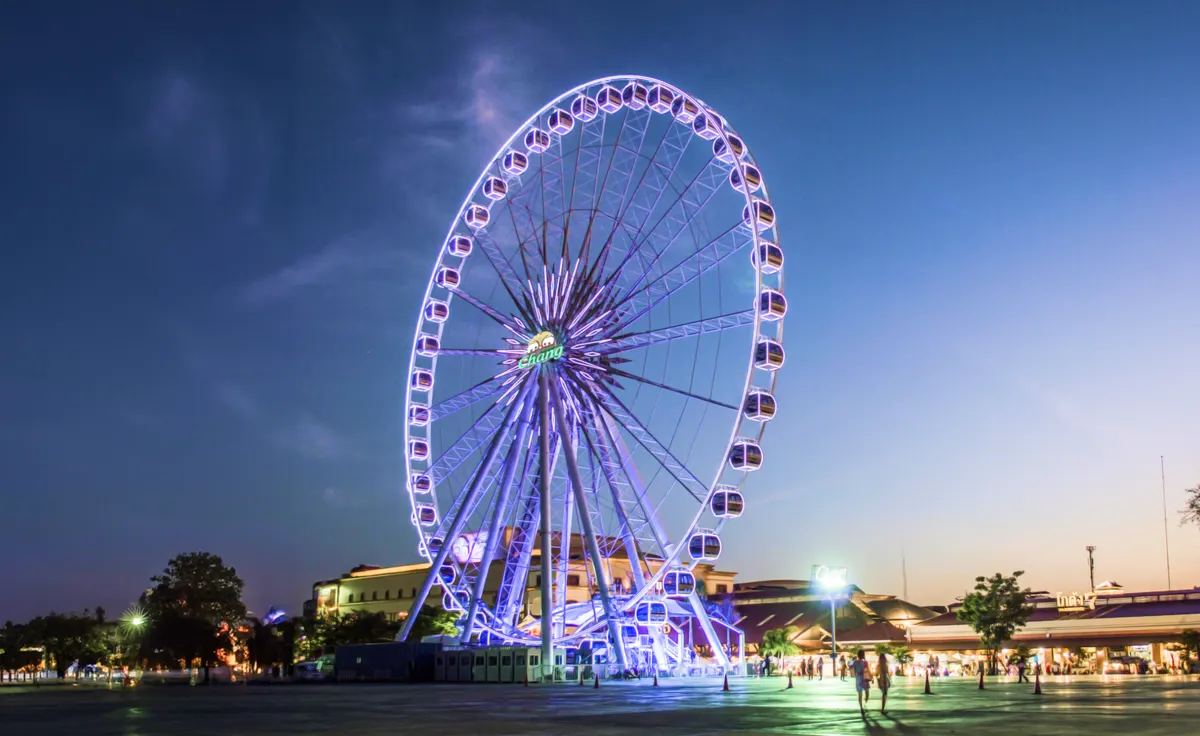 Main view at Asiatique Sky Bangkok — travel photo