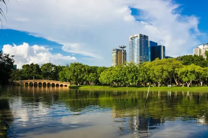 Main view at Chatuchak Park Bangkok — travel photo