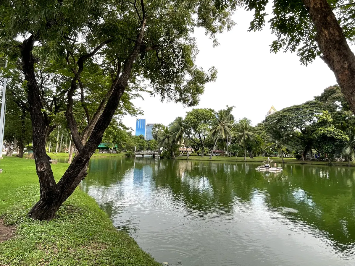 Interior at Lumphini Park Bangkok — travel photo