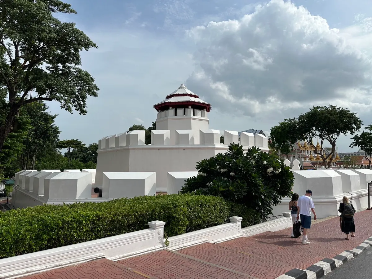 Main view at Mahakan Fort Park Bangkok — travel photo