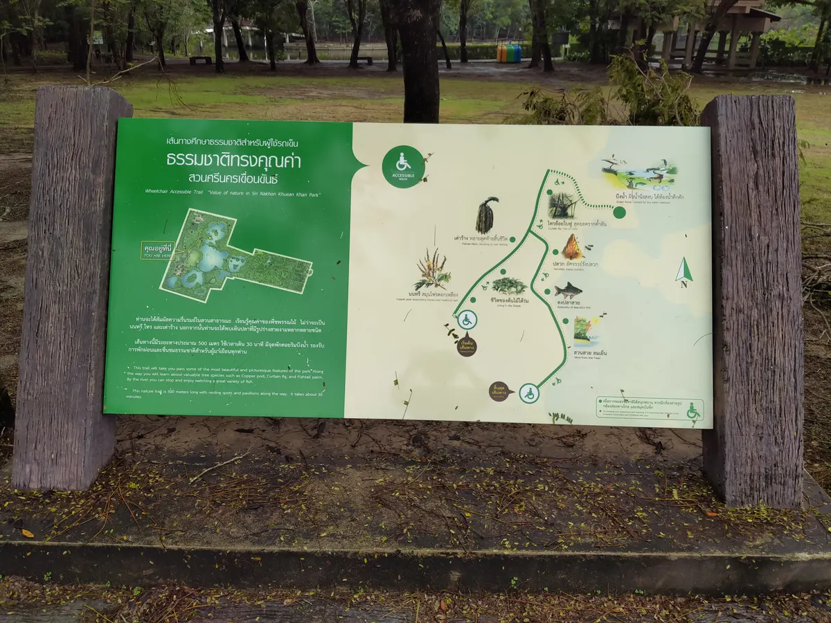 Interior at Sri Nakhon Khuean Khan Park and Botanical Garden Bangkok — travel photo