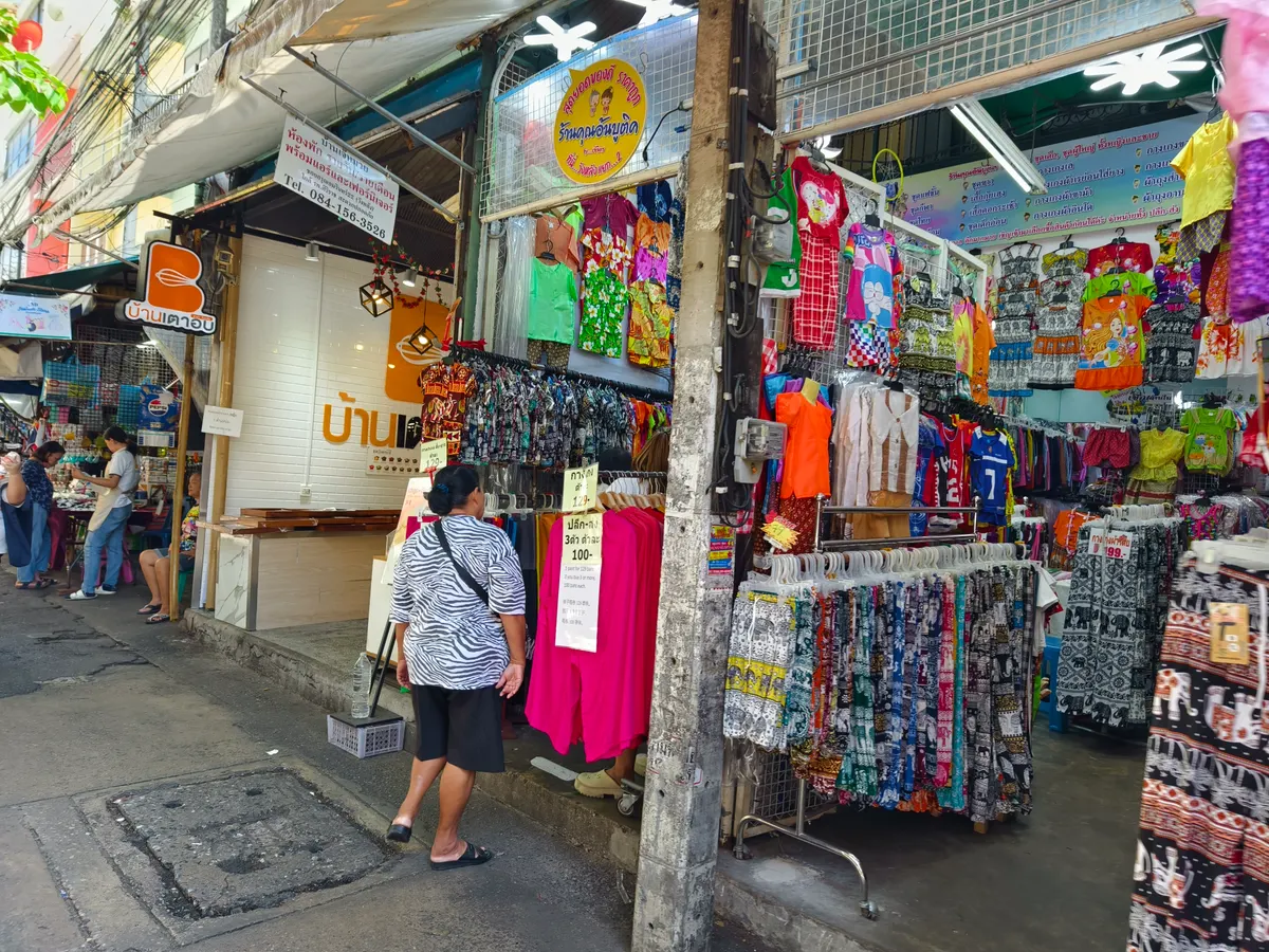 Interior at Wang Lang Market Bangkok — travel photo