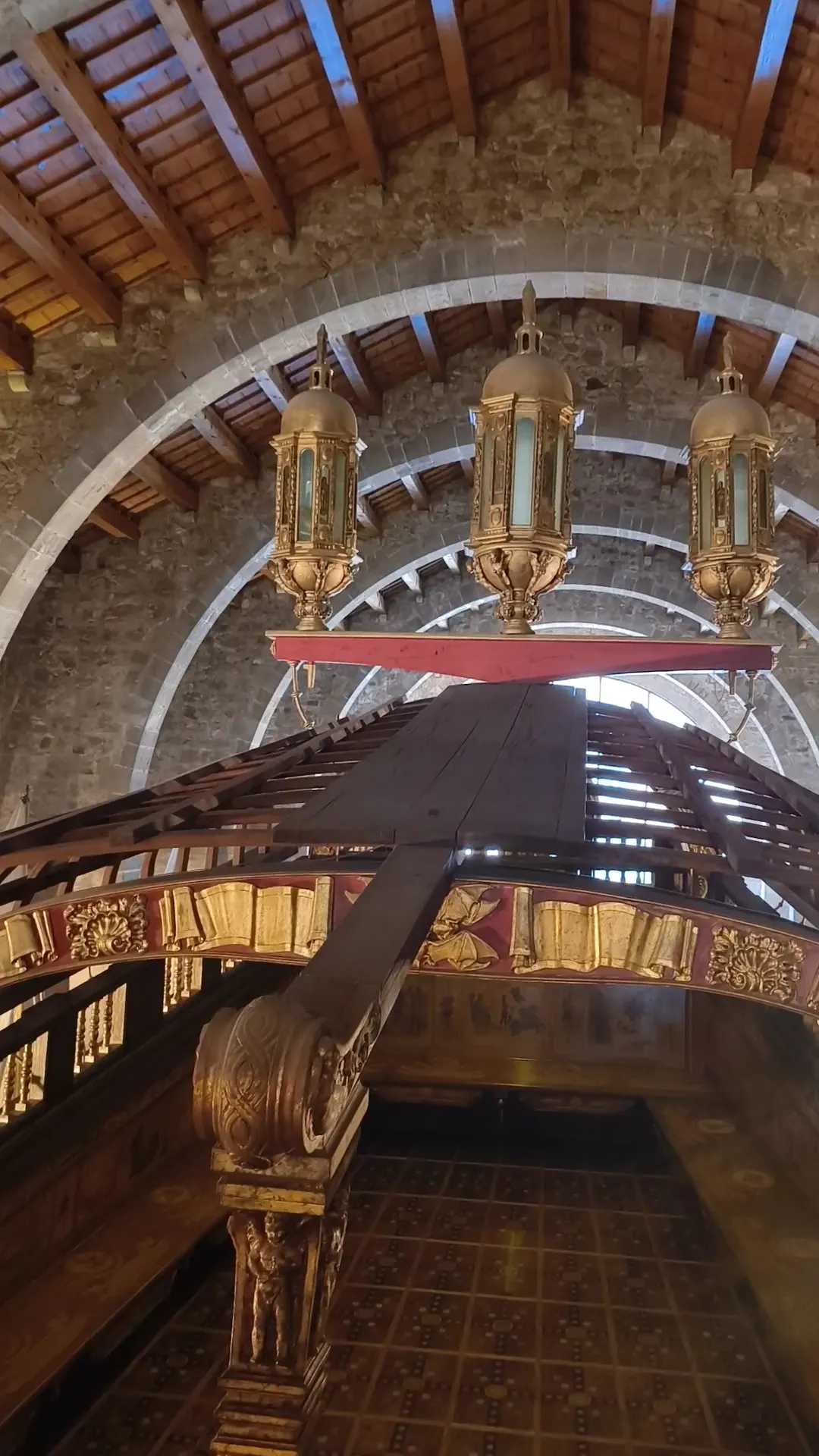 Main view at Barcelona Maritime Museum Barcelona — travel photo