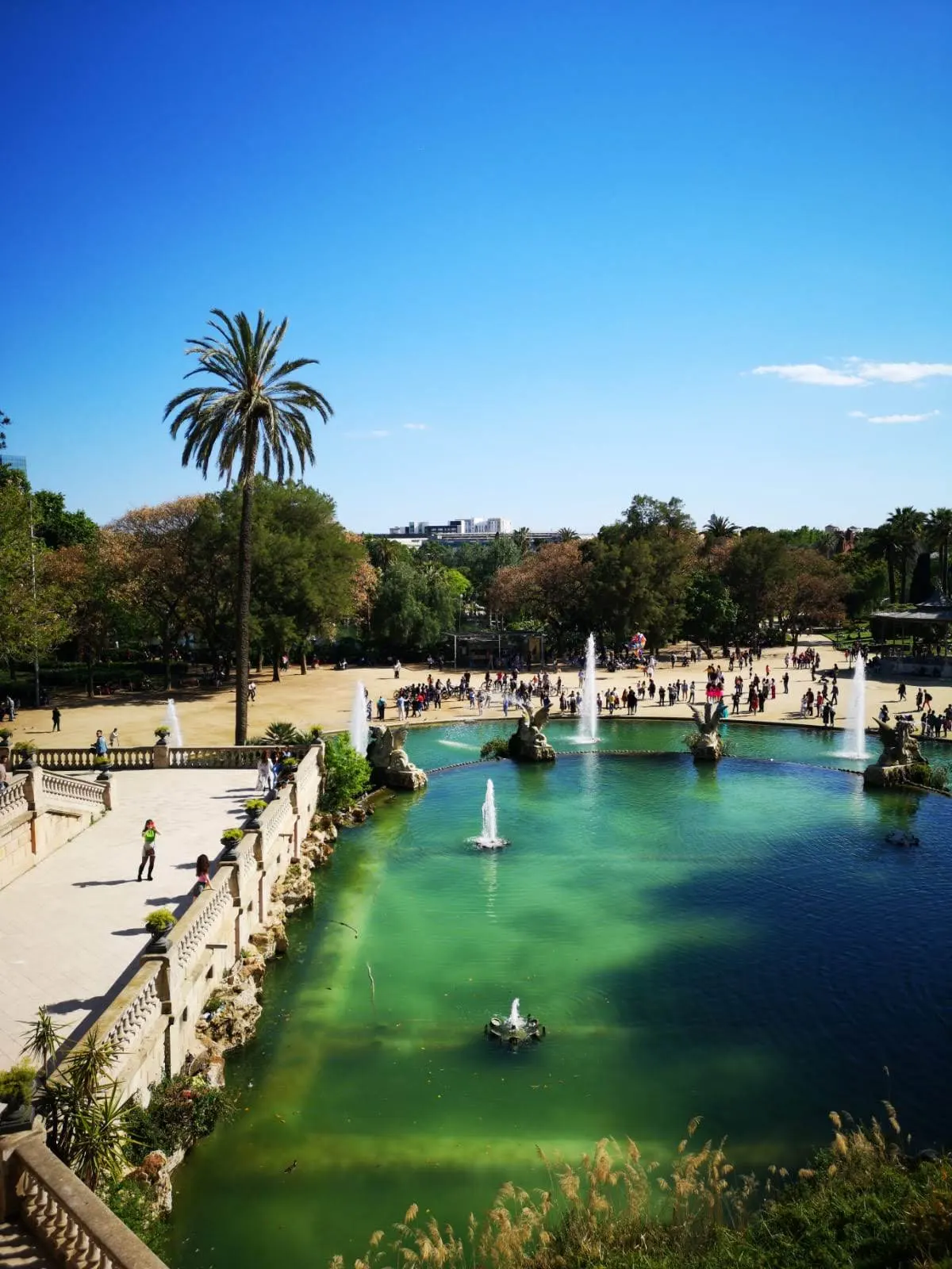 Atmosphere at Barcelona Zoo Barcelona — travel photo
