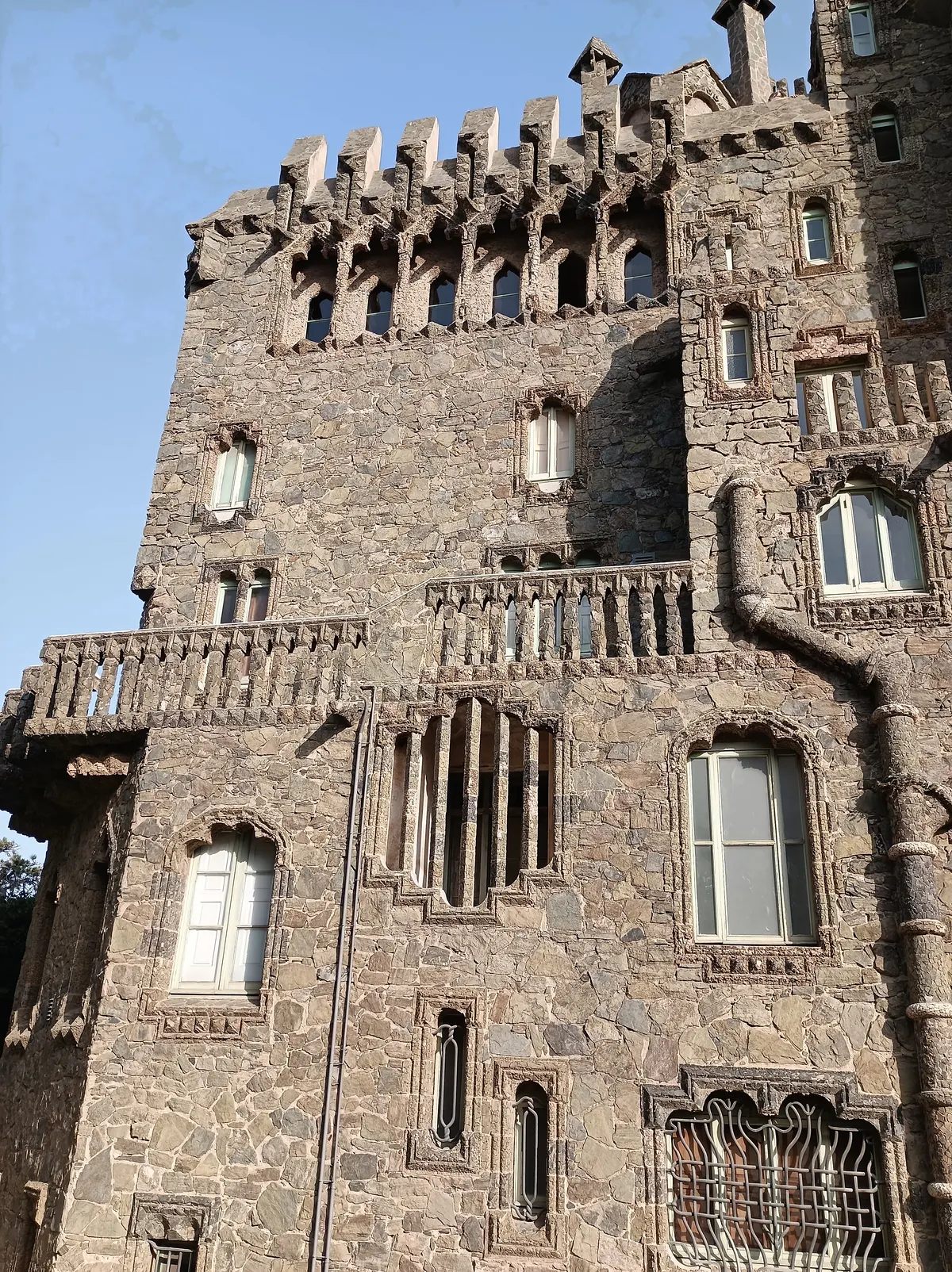 Main view at Bellesguard Barcelona — travel photo