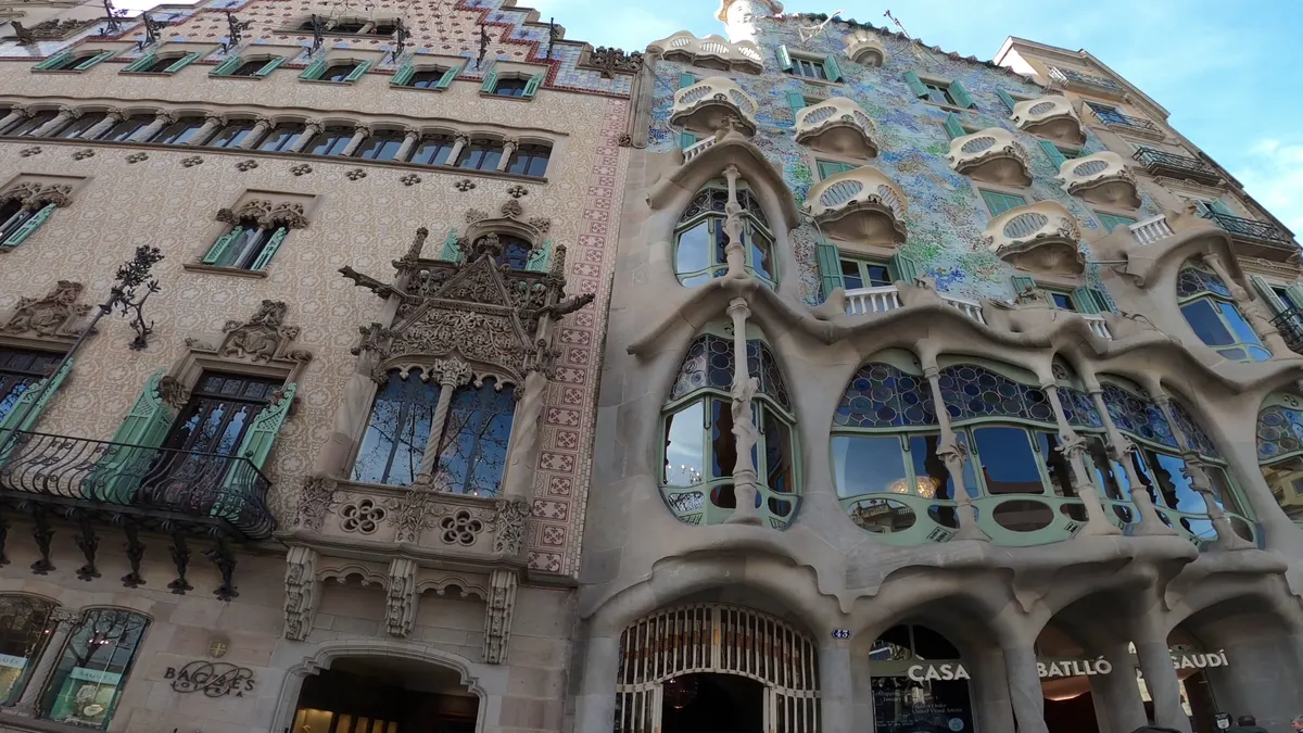 Interior at Casa Amatller Barcelona — travel photo