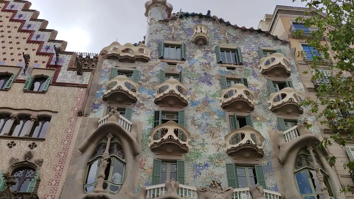 Interior at Casa Batlló Barcelona — travel photo