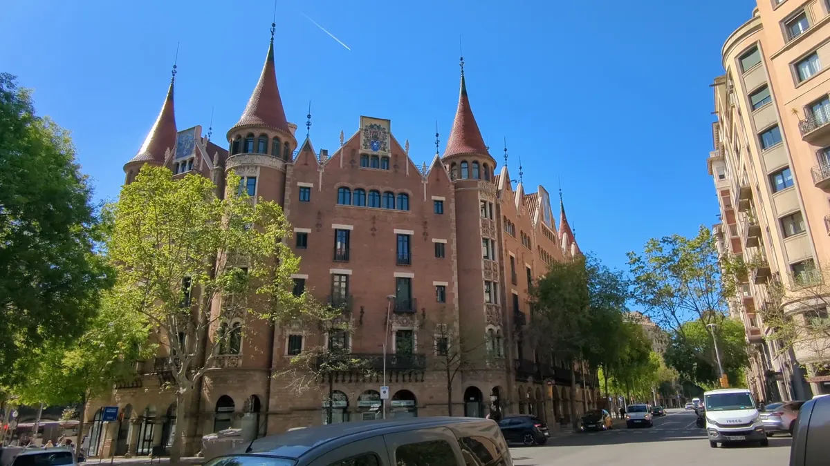 Interior at Casa de les Punxes Barcelona — travel photo