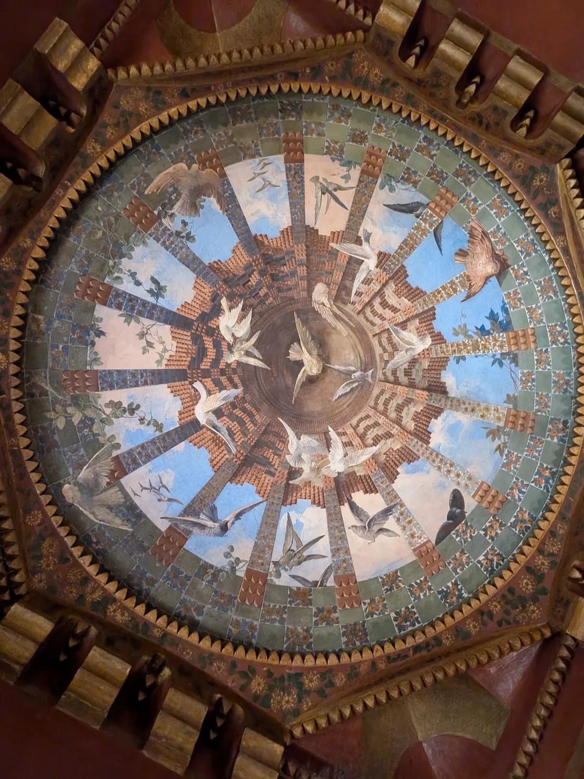 Main view at Casa Vicens Gaudí Barcelona — travel photo