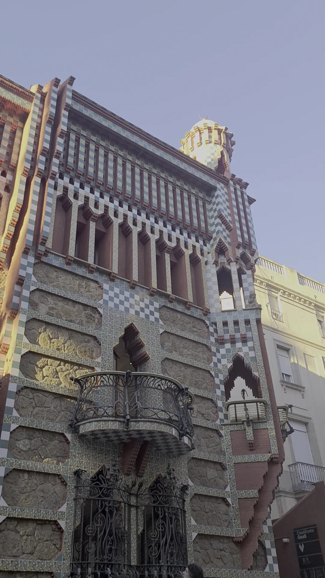 Interior at Casa Vicens Gaudí Barcelona — travel photo