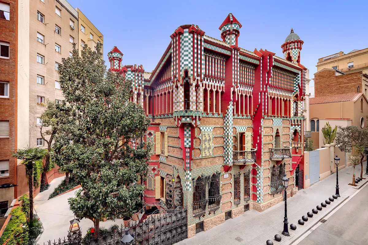 Details at Casa Vicens Gaudí Barcelona — travel photo