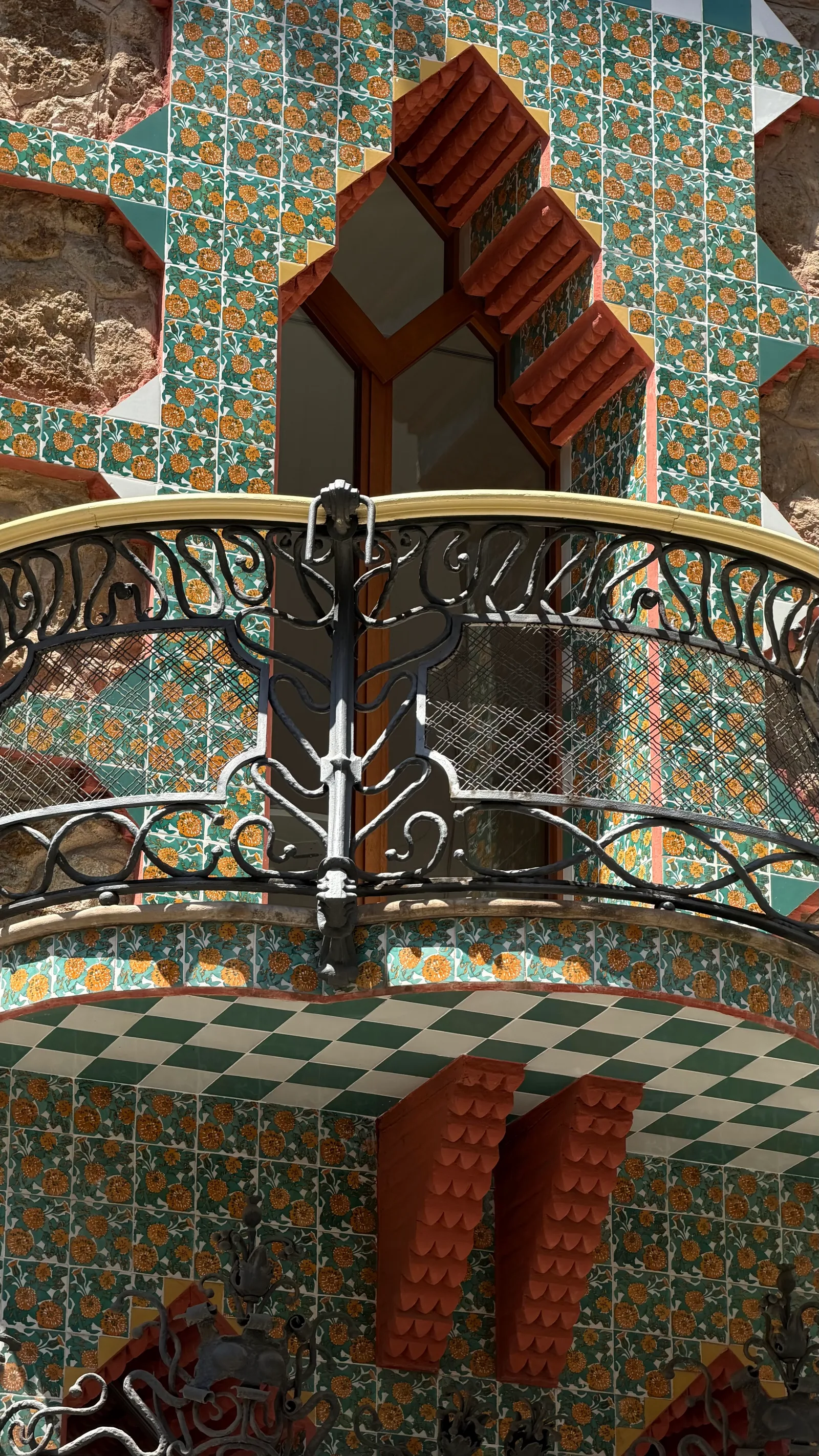 Atmosphere at Casa Vicens Gaudí Barcelona — travel photo