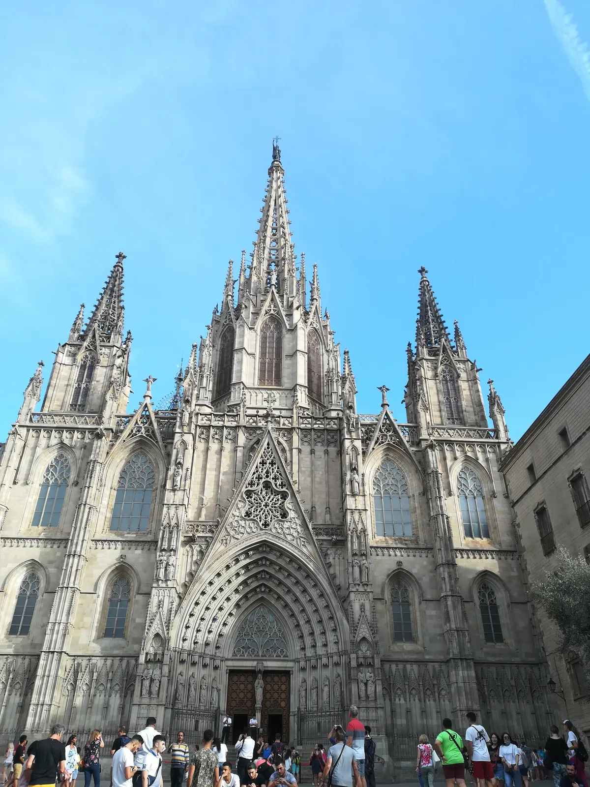 Details at Cathedral of Barcelona Barcelona — travel photo