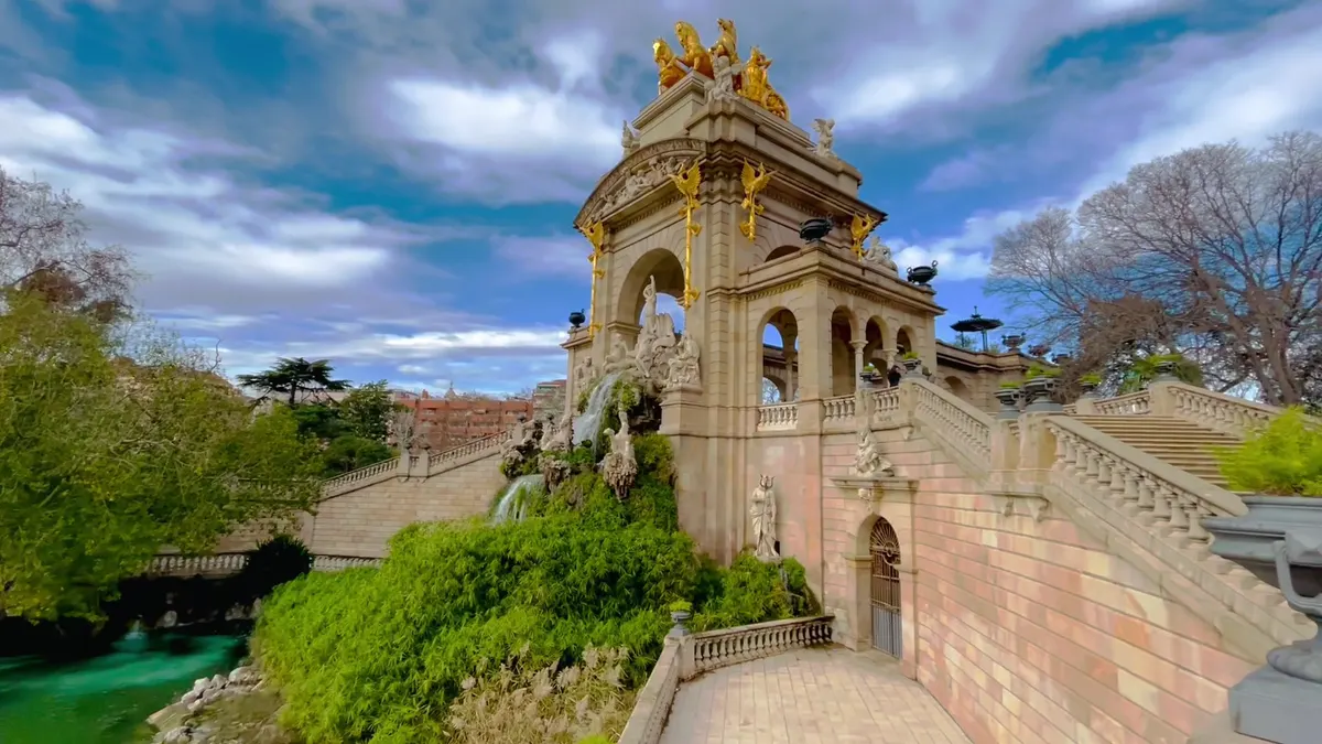 Interior at Ciutadella Park Barcelona — travel photo