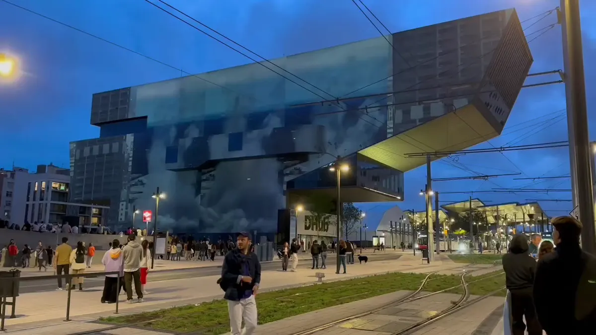 Main view at Design Museum of Barcelona Barcelona — travel photo