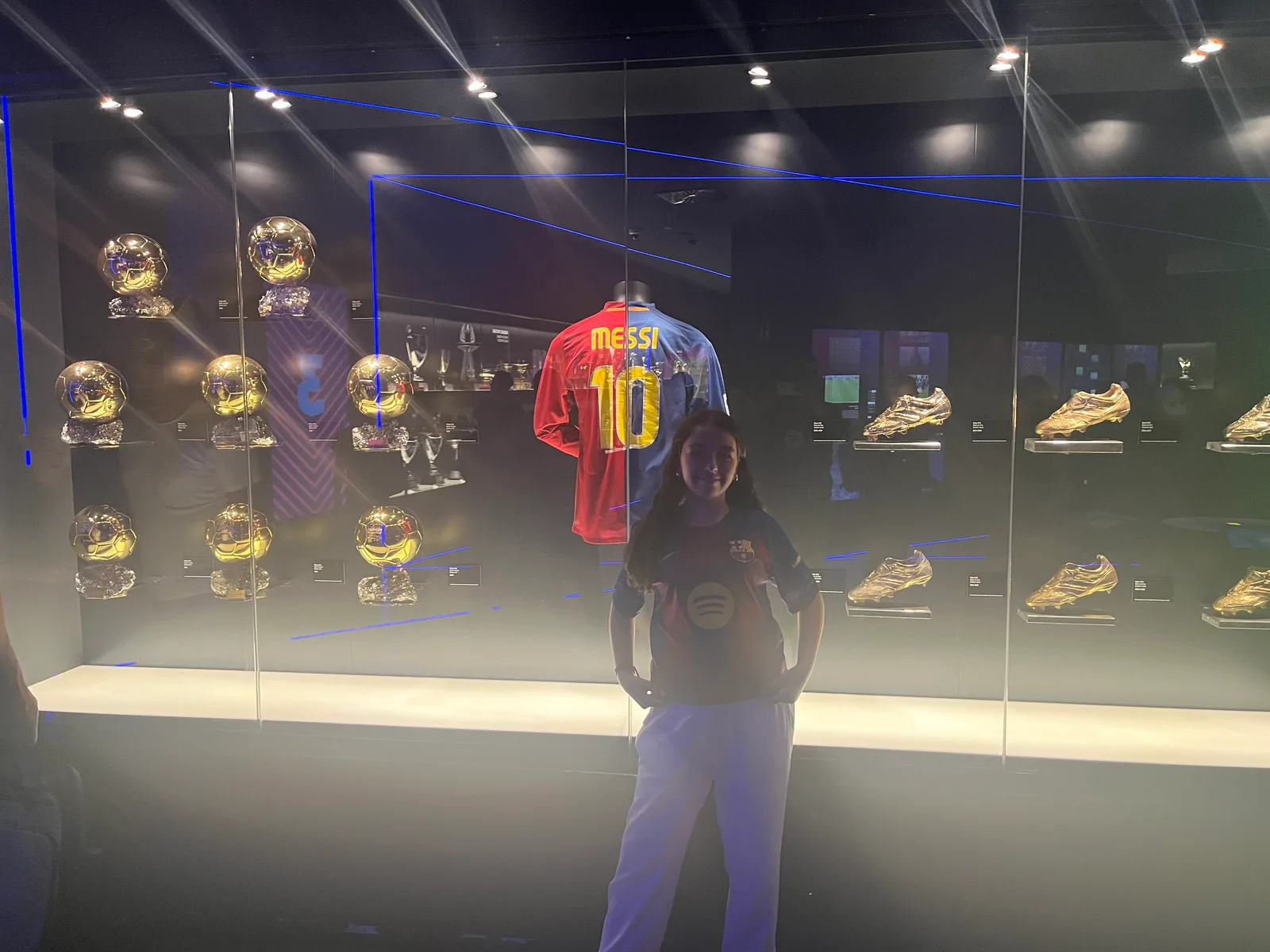 Atmosphere at FC Barcelona Museum Barcelona — travel photo