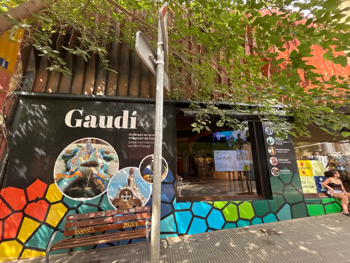 Main view at Gaudí Experiència Barcelona — travel photo
