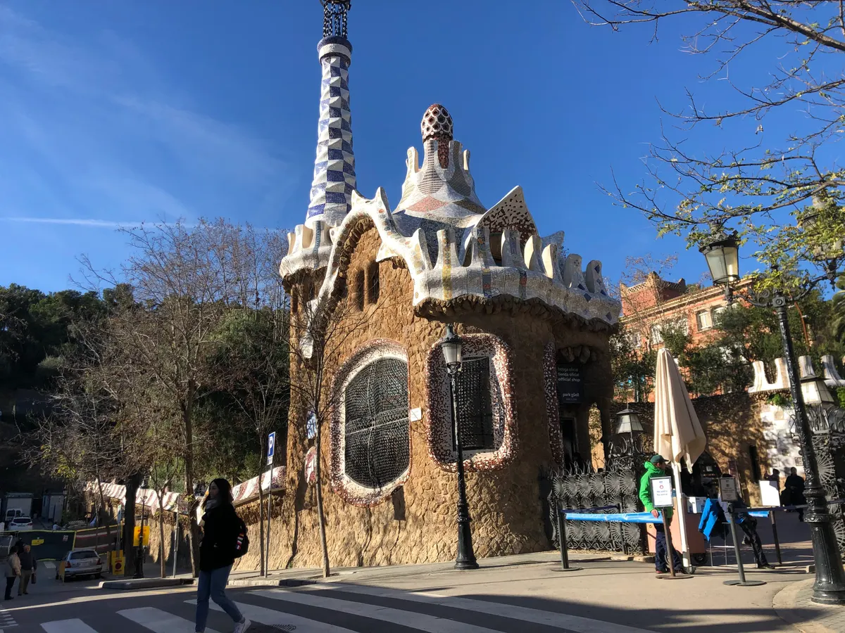 Details at Gaudí House Museum Barcelona — travel photo