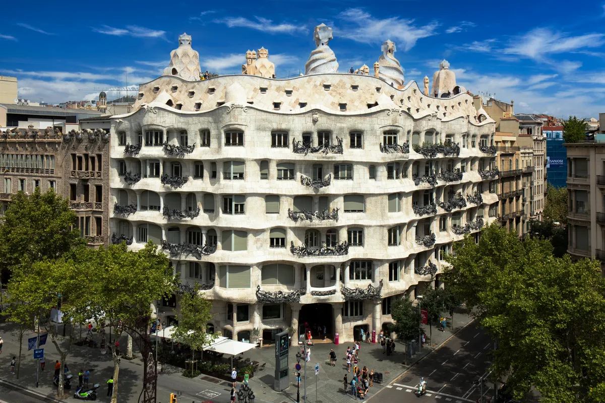 Details at La Pedrera - Casa Milà Barcelona — travel photo