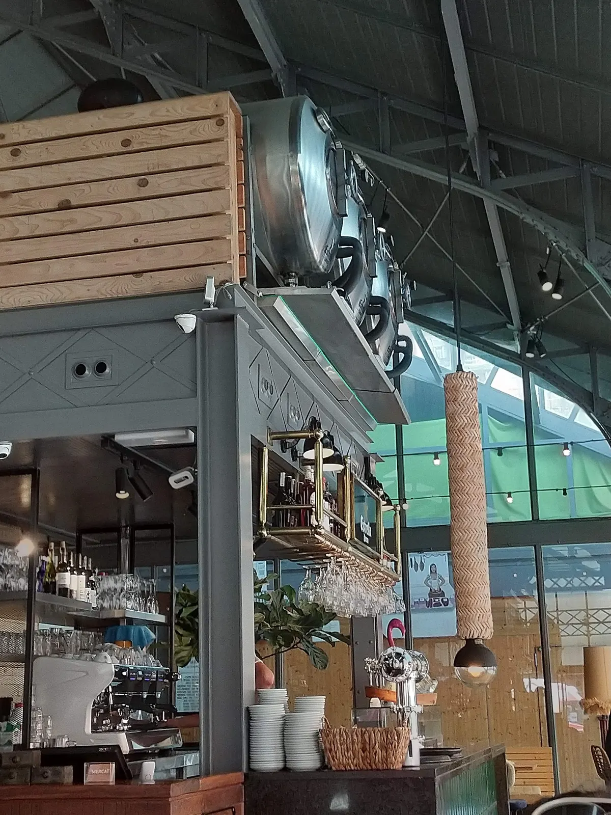 Main view at Mercat de la Barcelona Barcelona — travel photo