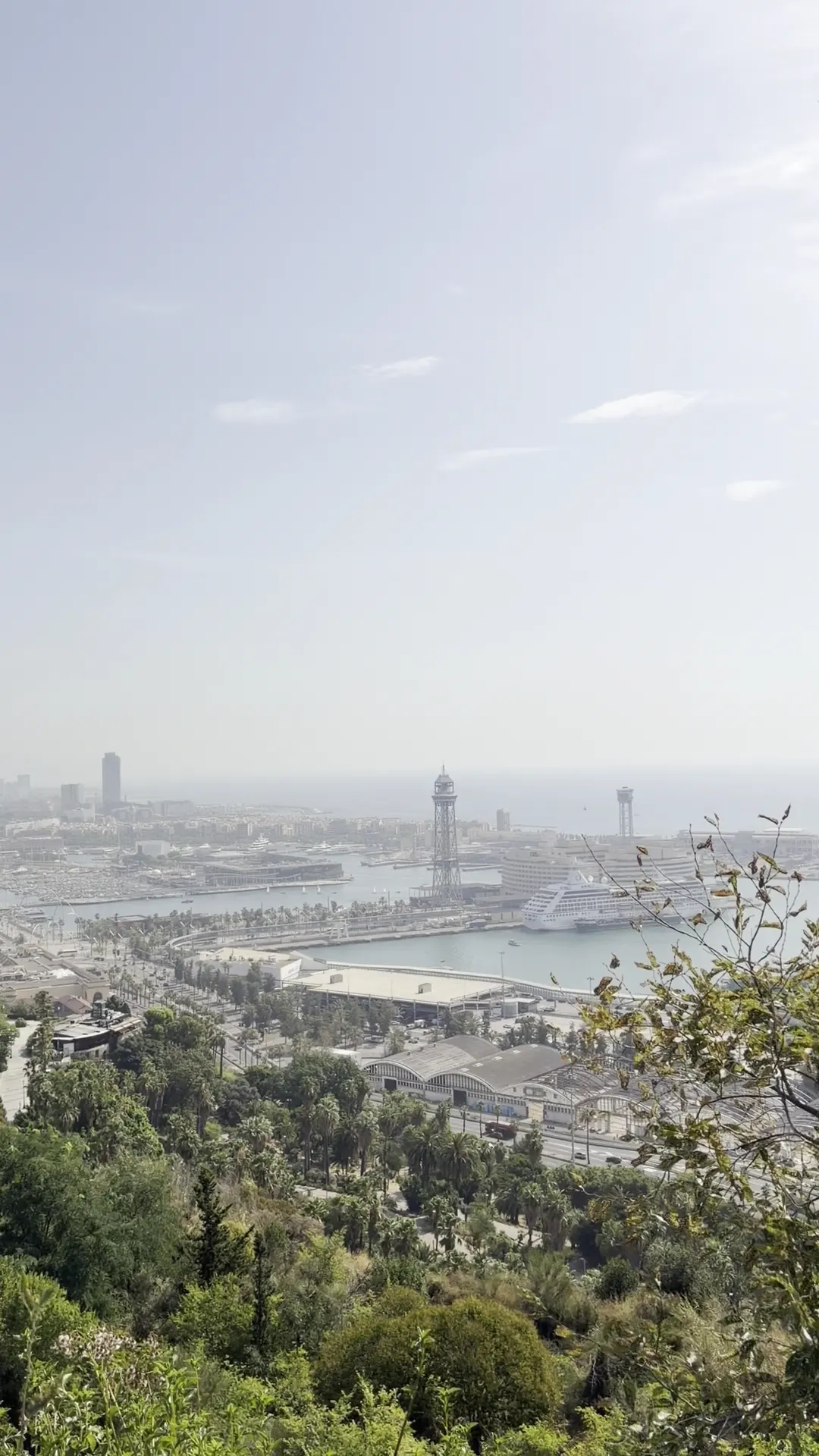 Main view at Mirador de l'Alcalde Barcelona — travel photo
