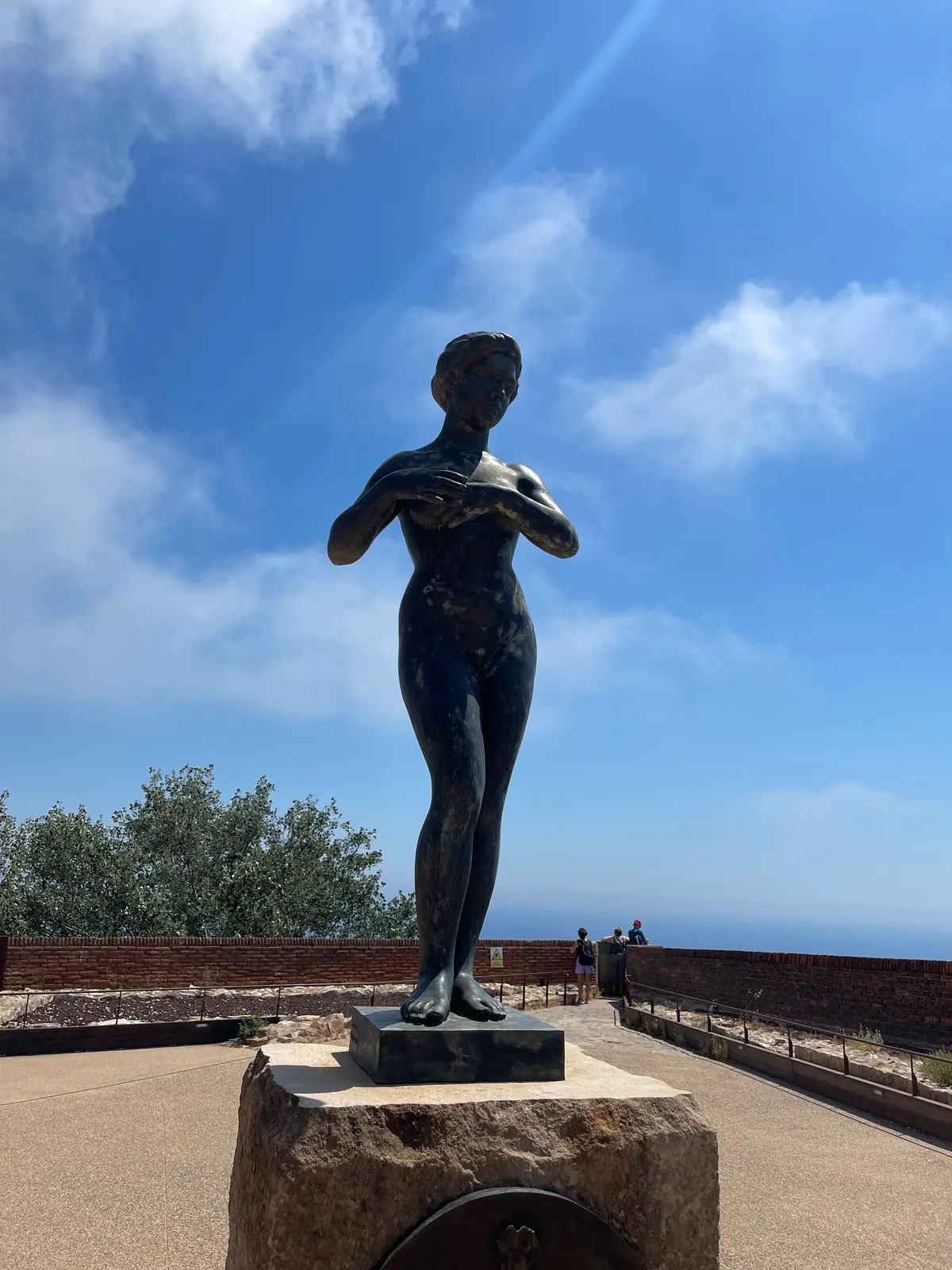 Details at Mirador de Montjuic Barcelona — travel photo