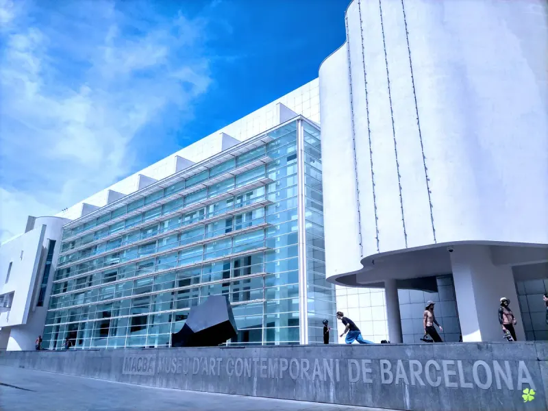 Museu d’Art Contemporani de Barcelona in Barcelona