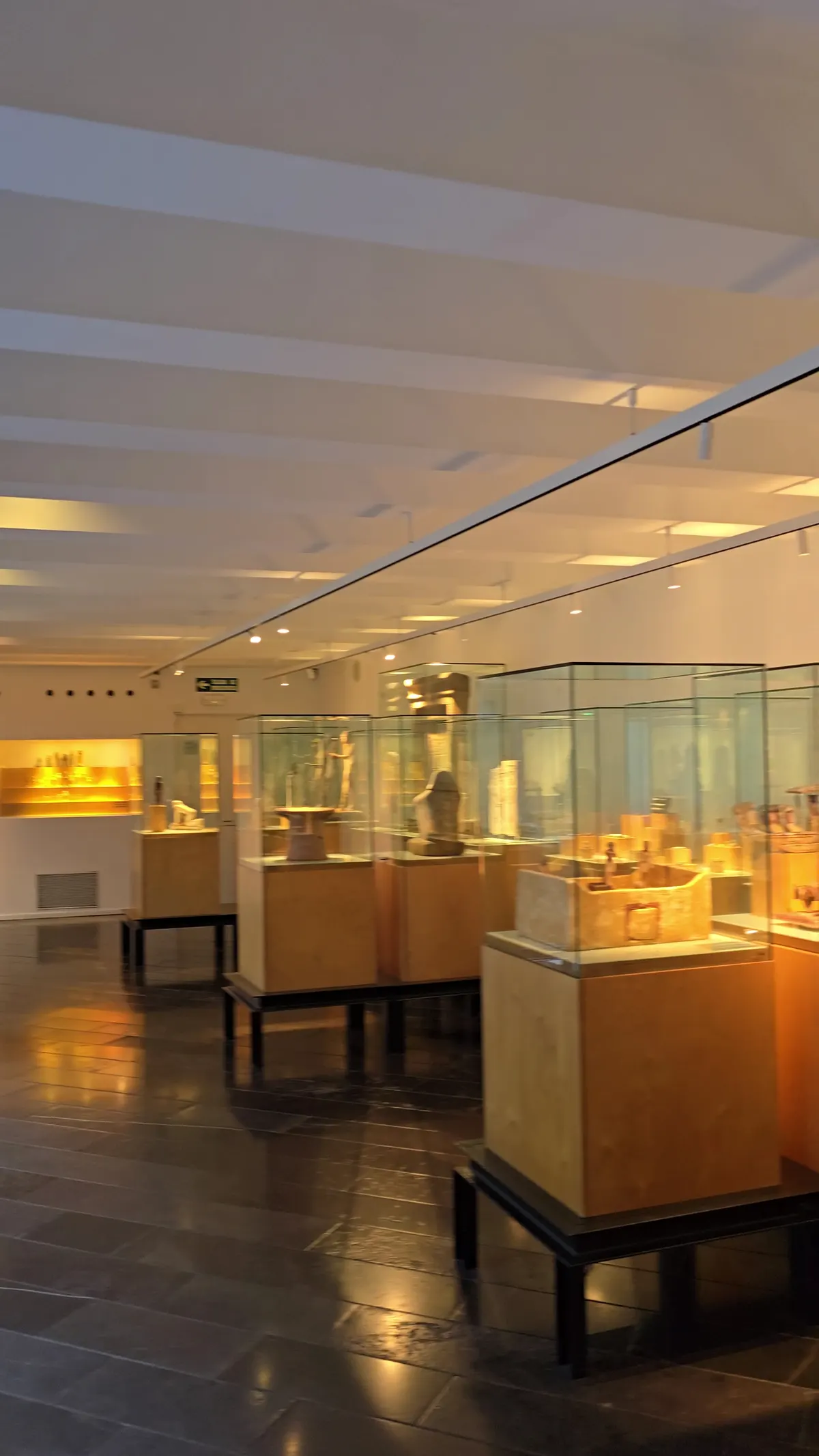 Interior at Museu Egipci de Barcelona Barcelona — travel photo