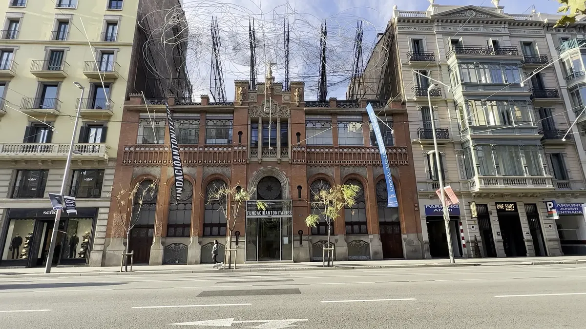 Main view at Museu Tàpies Barcelona — travel photo