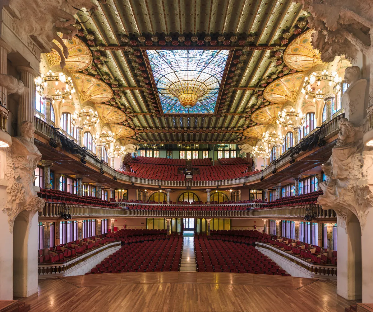 Details at Palau de la Música Catalana Barcelona — travel photo