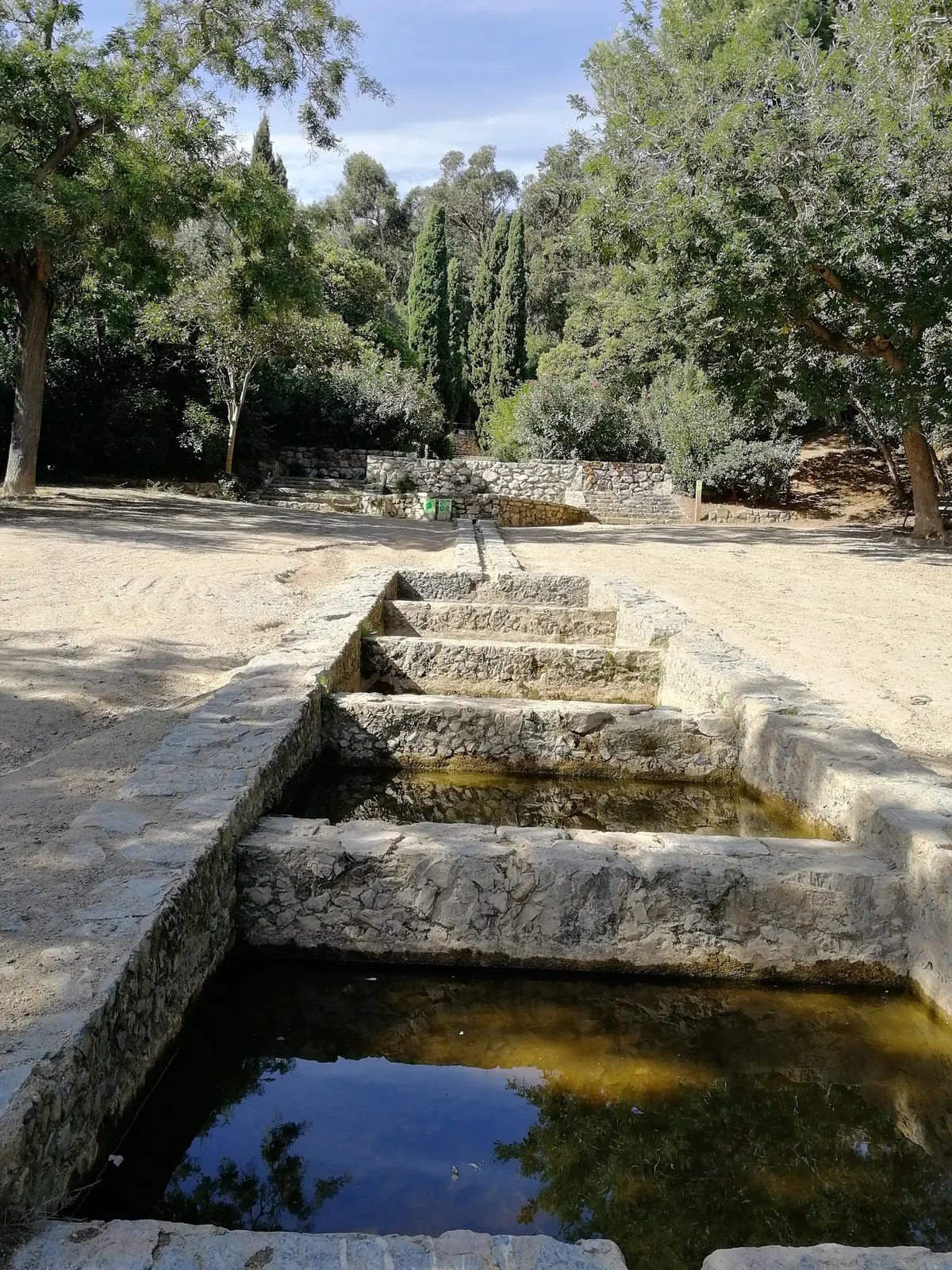 Atmosphere at Parc del Guinardó Barcelona — travel photo