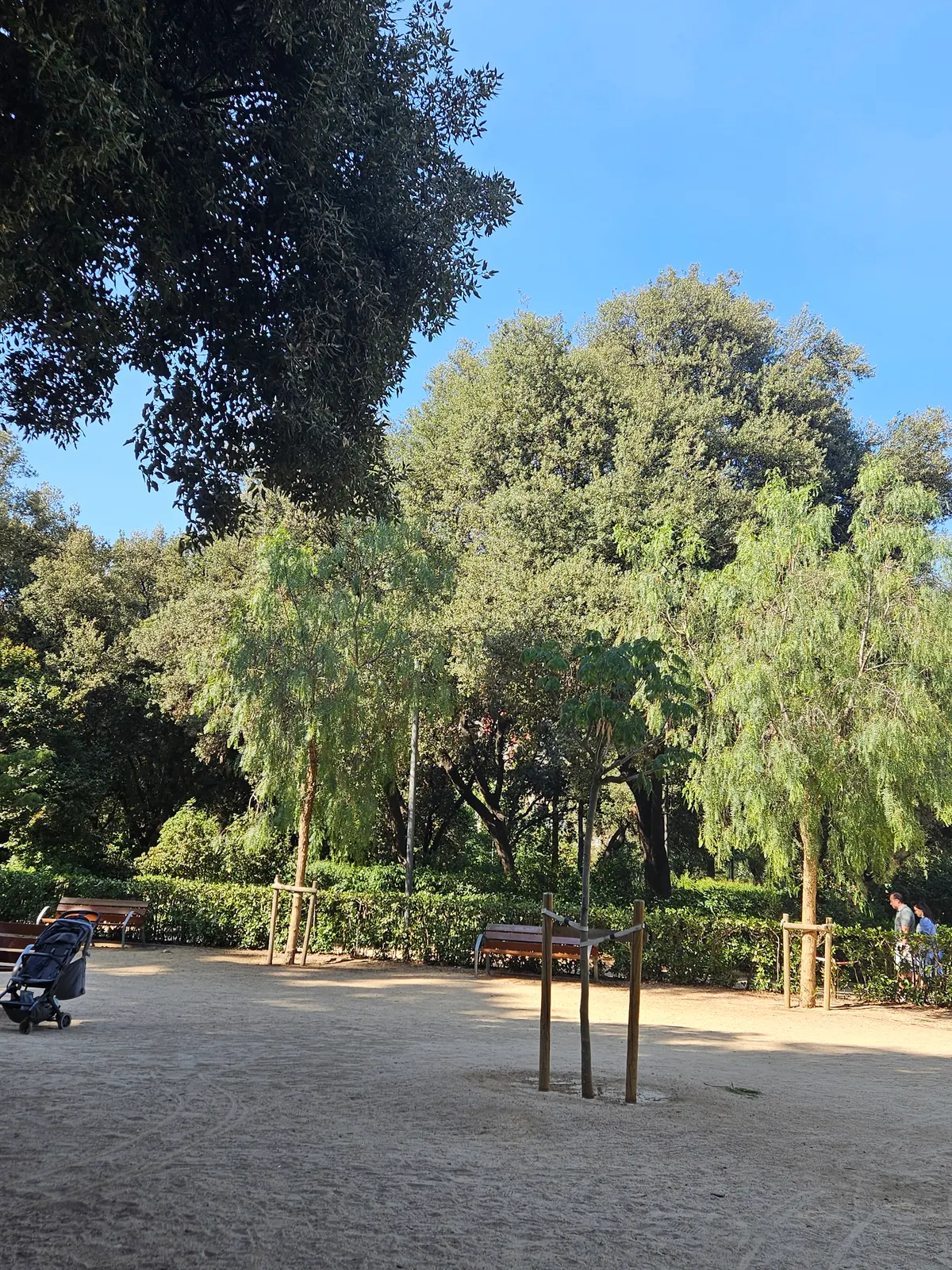 Main view at Parc del Turó Barcelona — travel photo