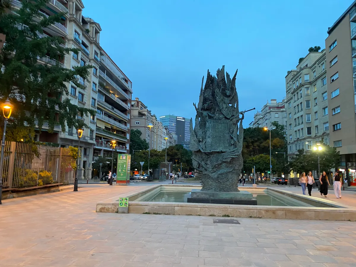 Atmosphere at Parc del Turó Barcelona — travel photo