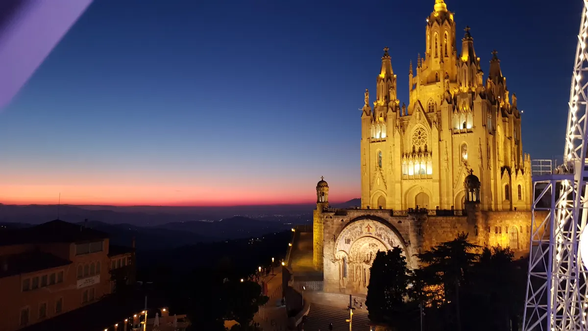 Atmosphere at Parc Natural de la Serra de Collserola Barcelona — travel photo
