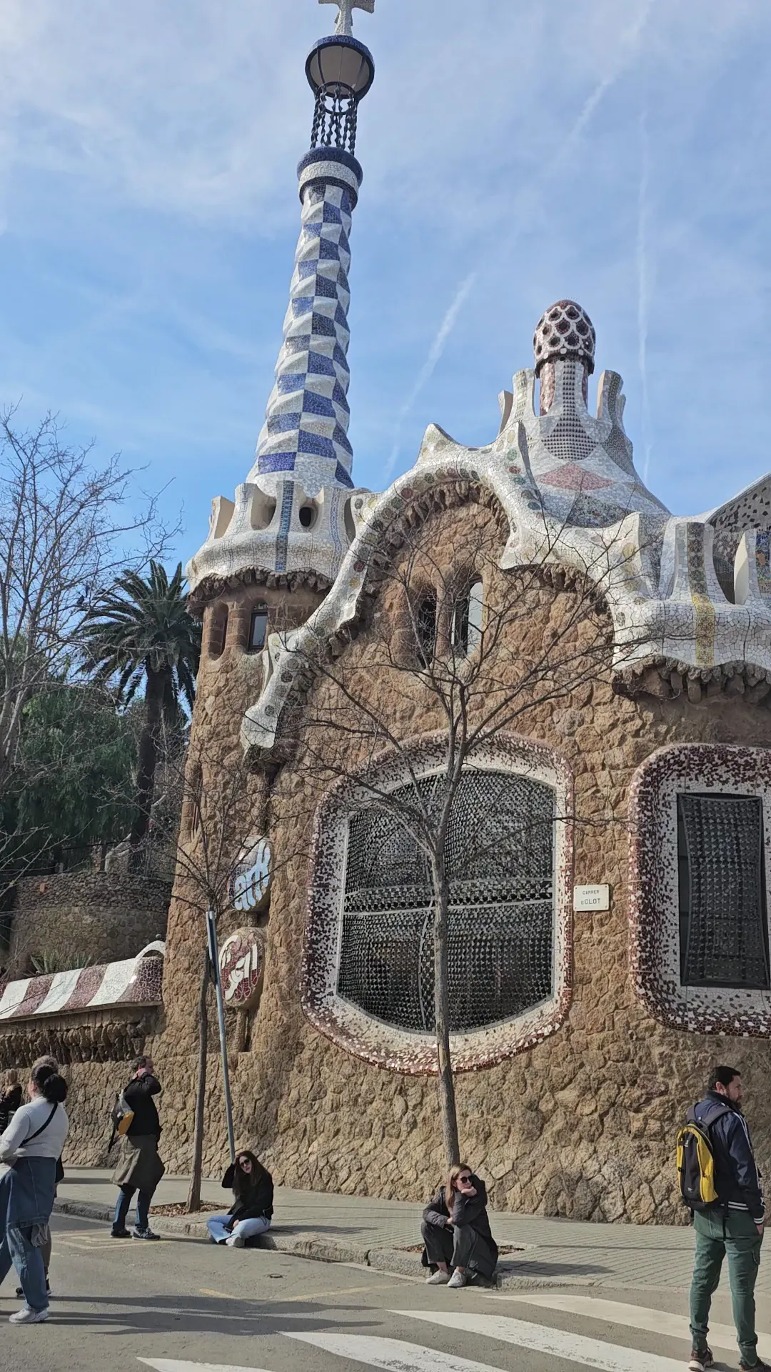Atmosphere at Park Güell Barcelona — travel photo