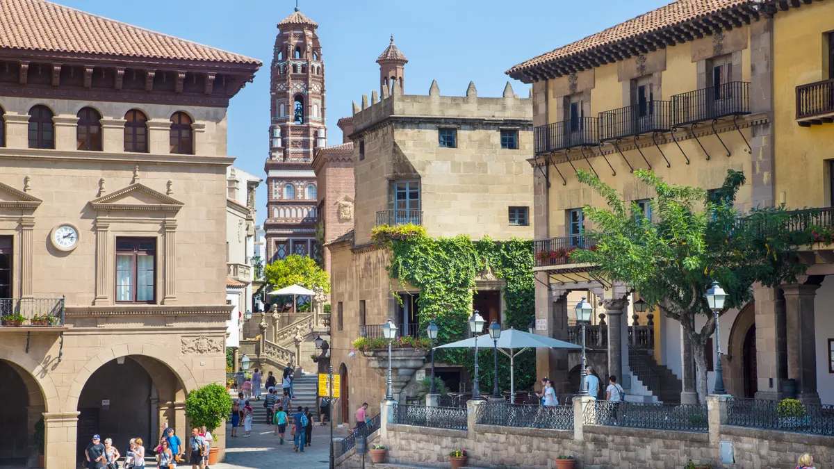 Details at Poble Espanyol Barcelona — travel photo