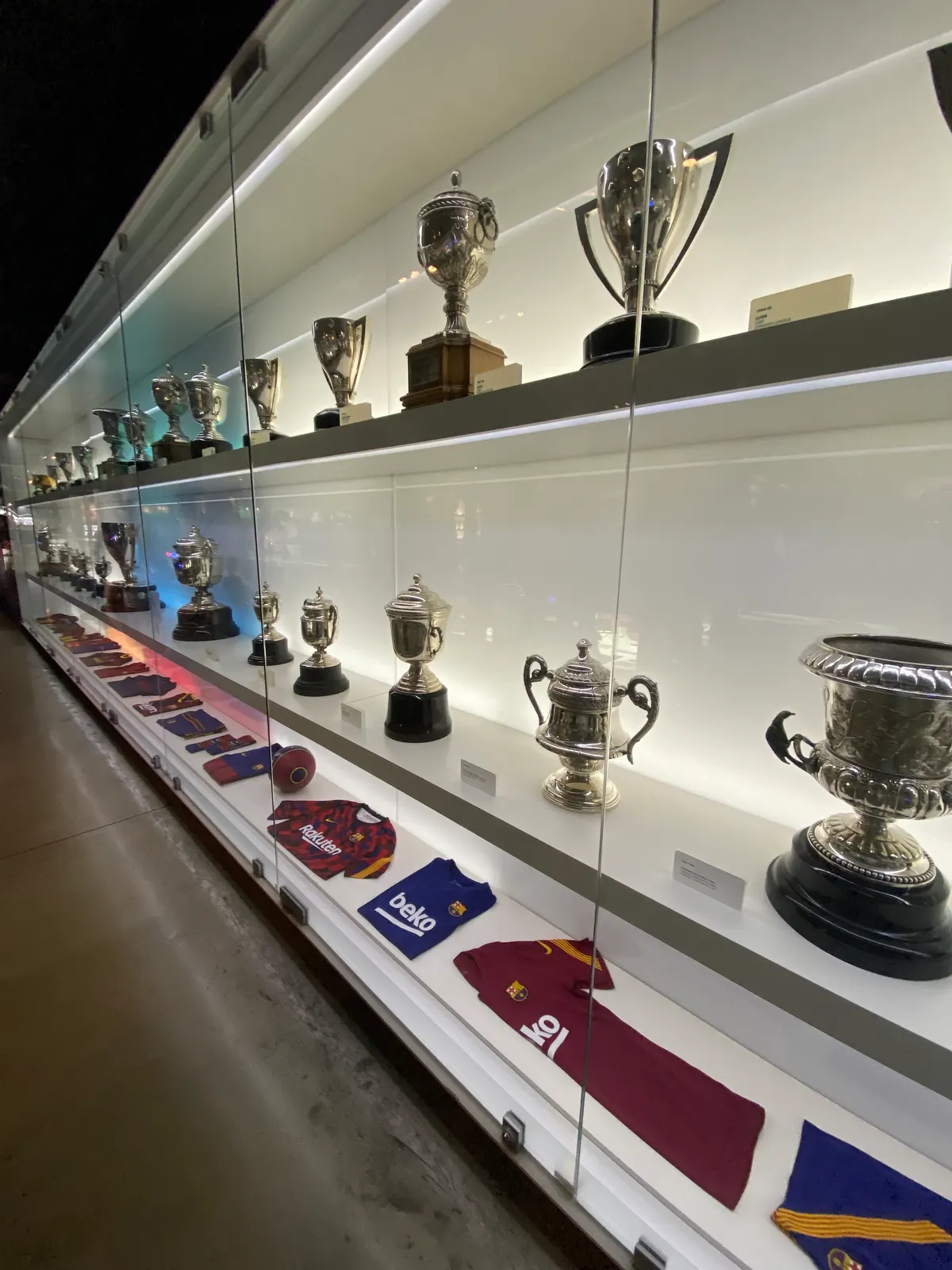 Details at Spotify Camp Nou Barcelona — travel photo
