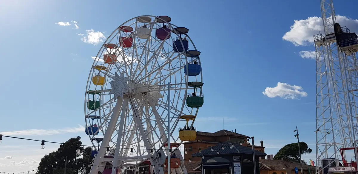 Interior at Tibidabo Amusement Park Barcelona — travel photo