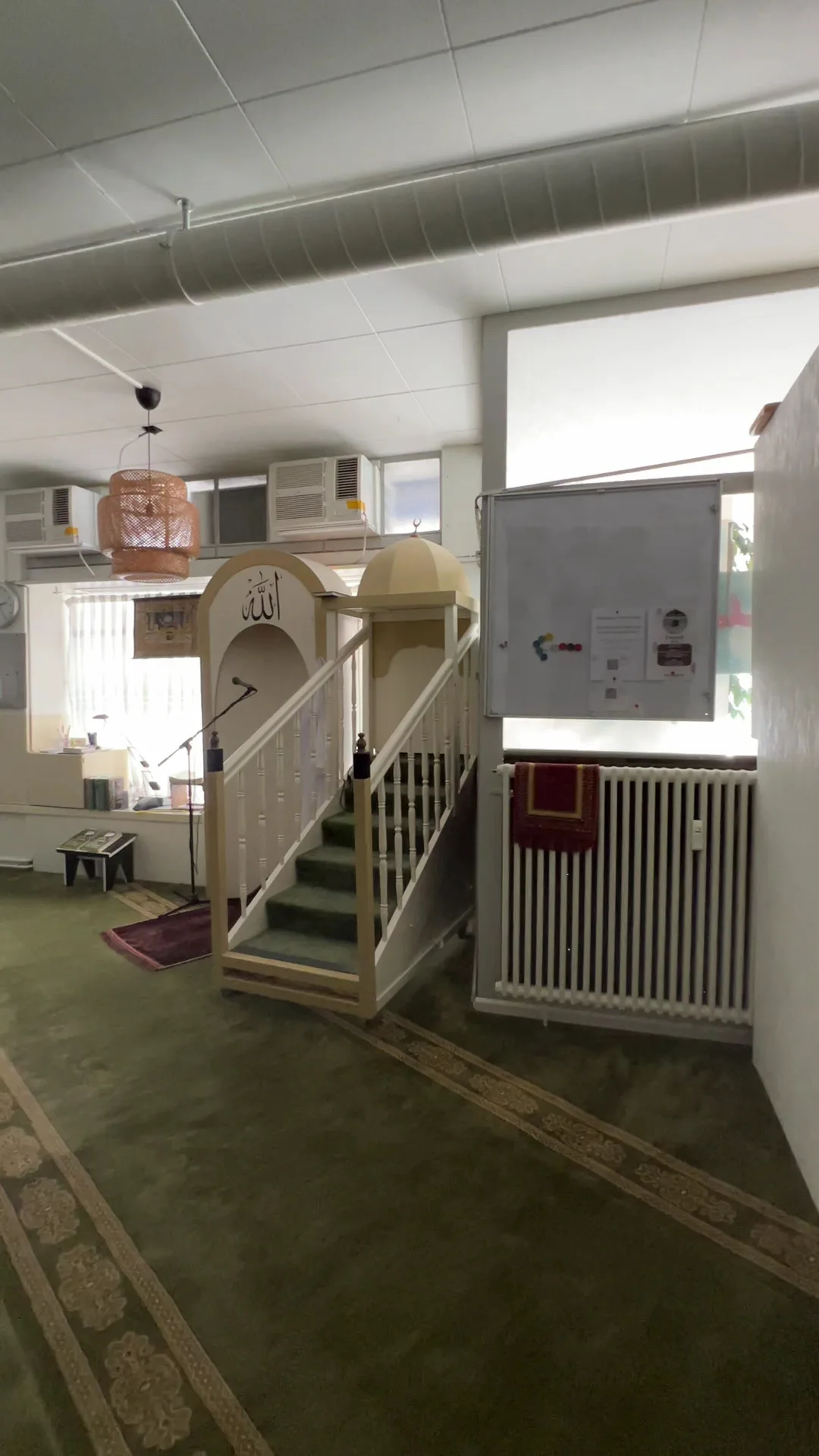Interior at Arrahma Moschee Basel Basel — travel photo