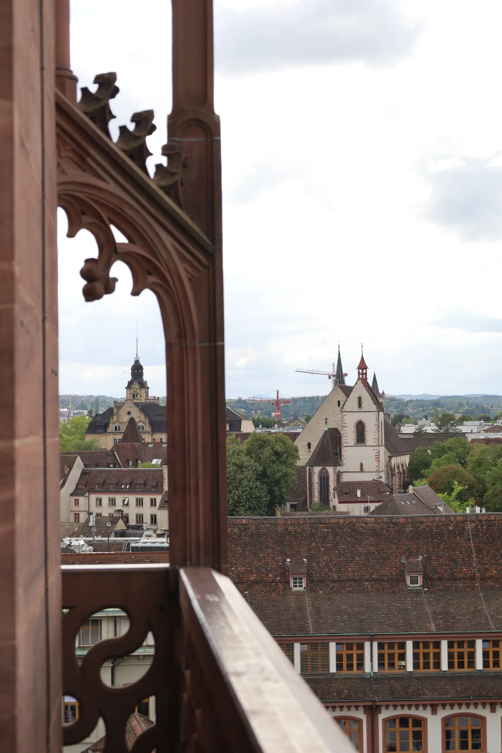 Main view at Basel Cathedral Basel — travel photo