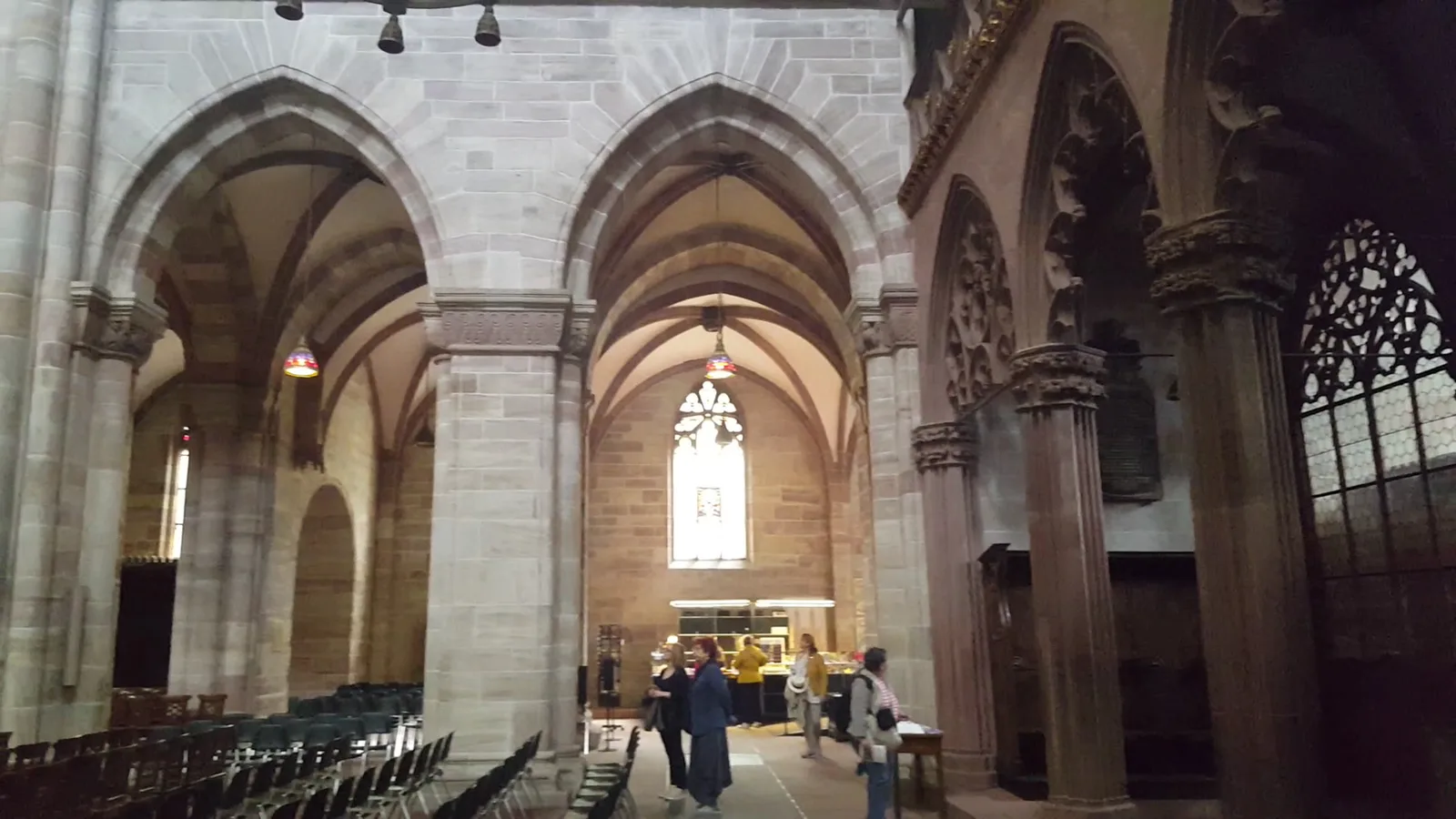 Interior at Basel Cathedral Basel — travel photo