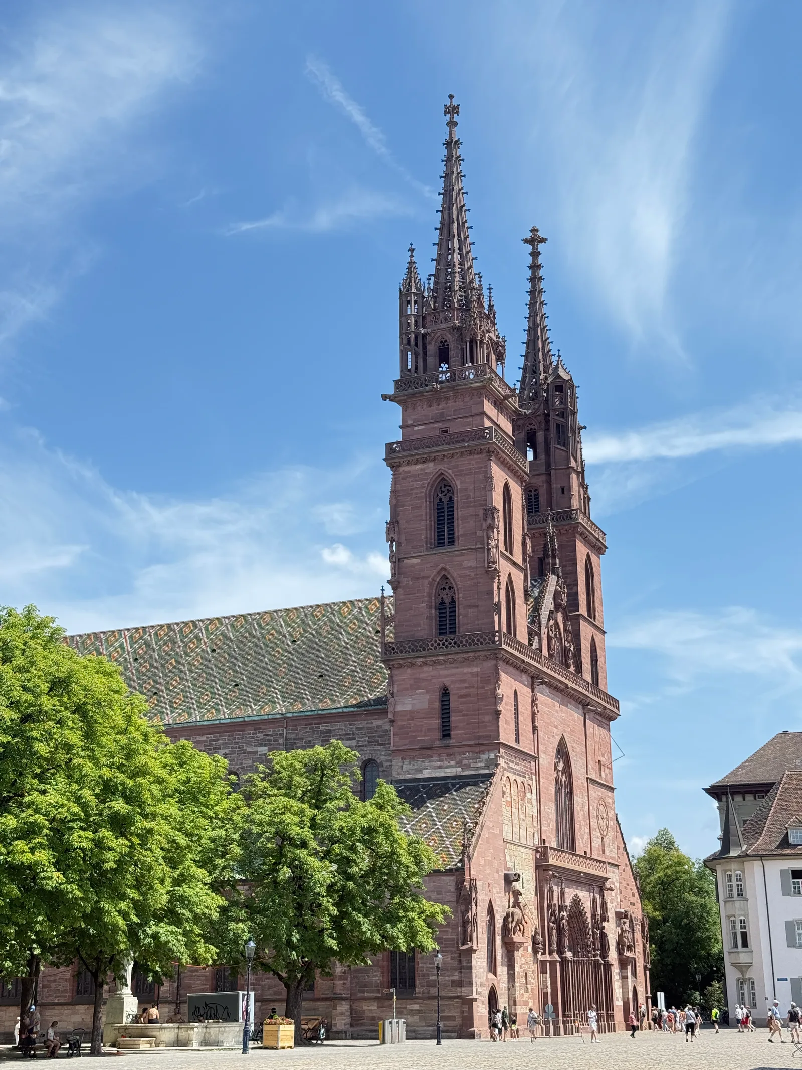 Atmosphere at Basel Cathedral Basel — travel photo