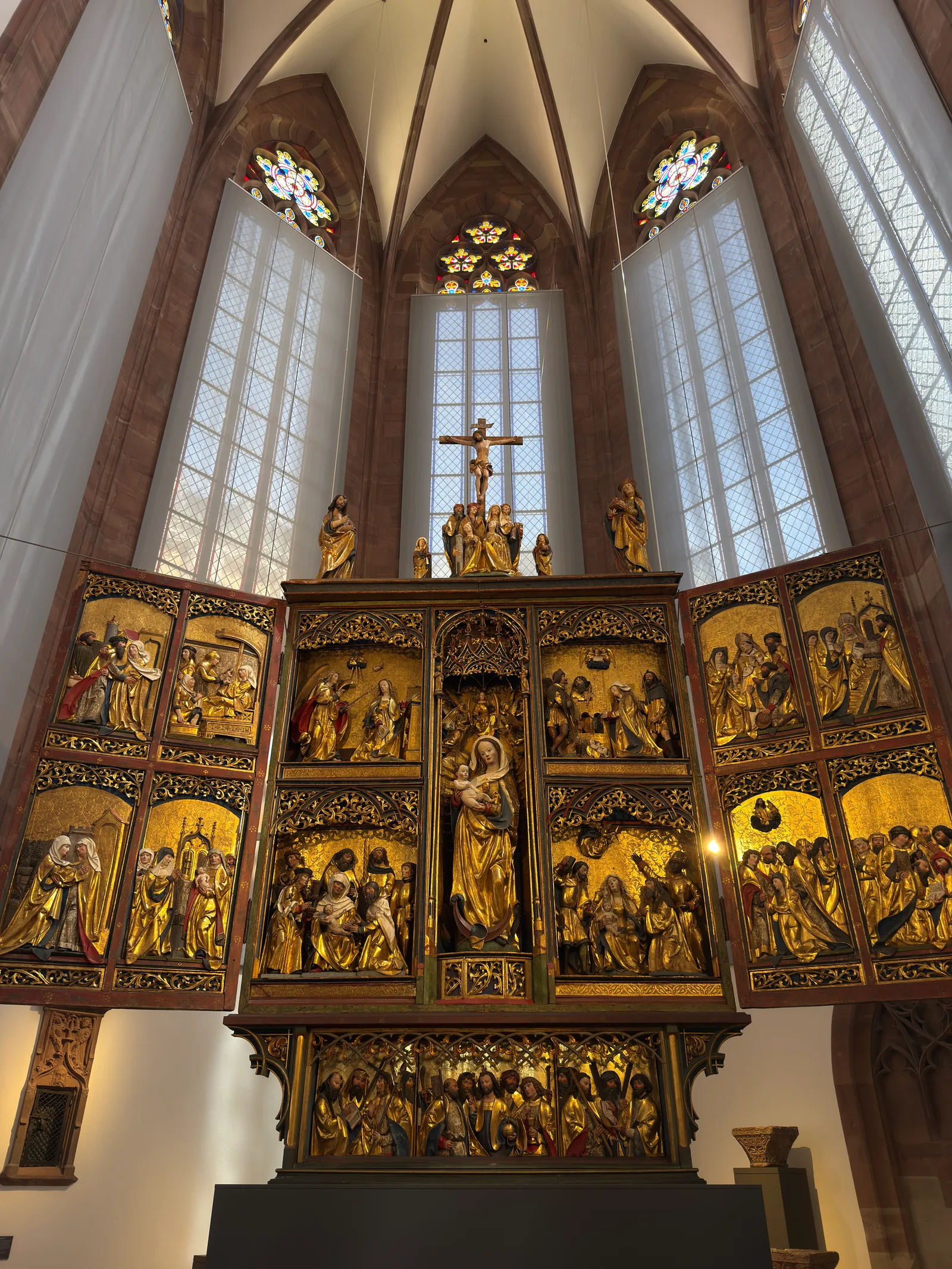 Interior at Basel Historical Museum - Barfuesserkirche Basel — travel photo
