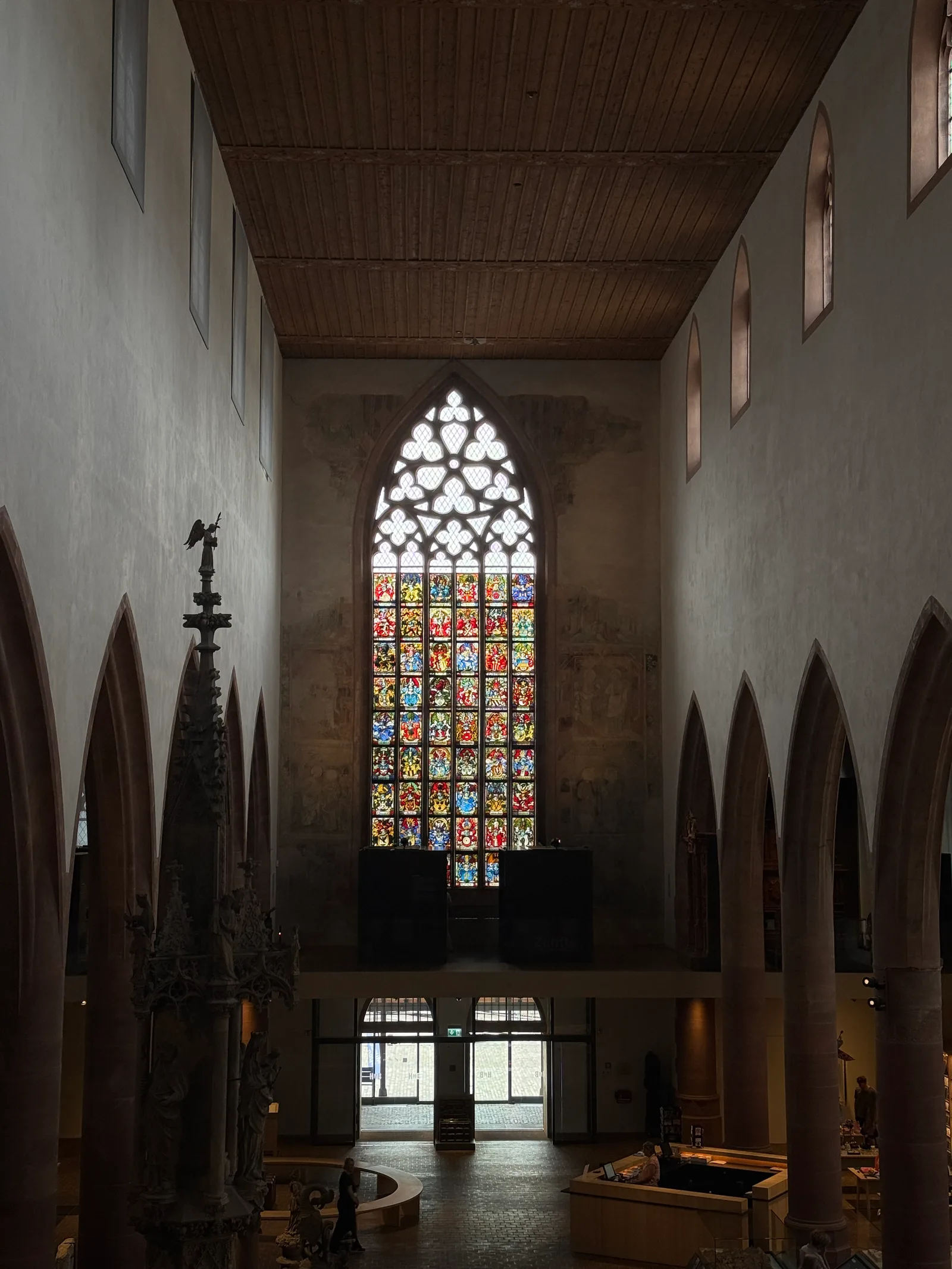 Atmosphere at Basel Historical Museum - Barfuesserkirche Basel — travel photo