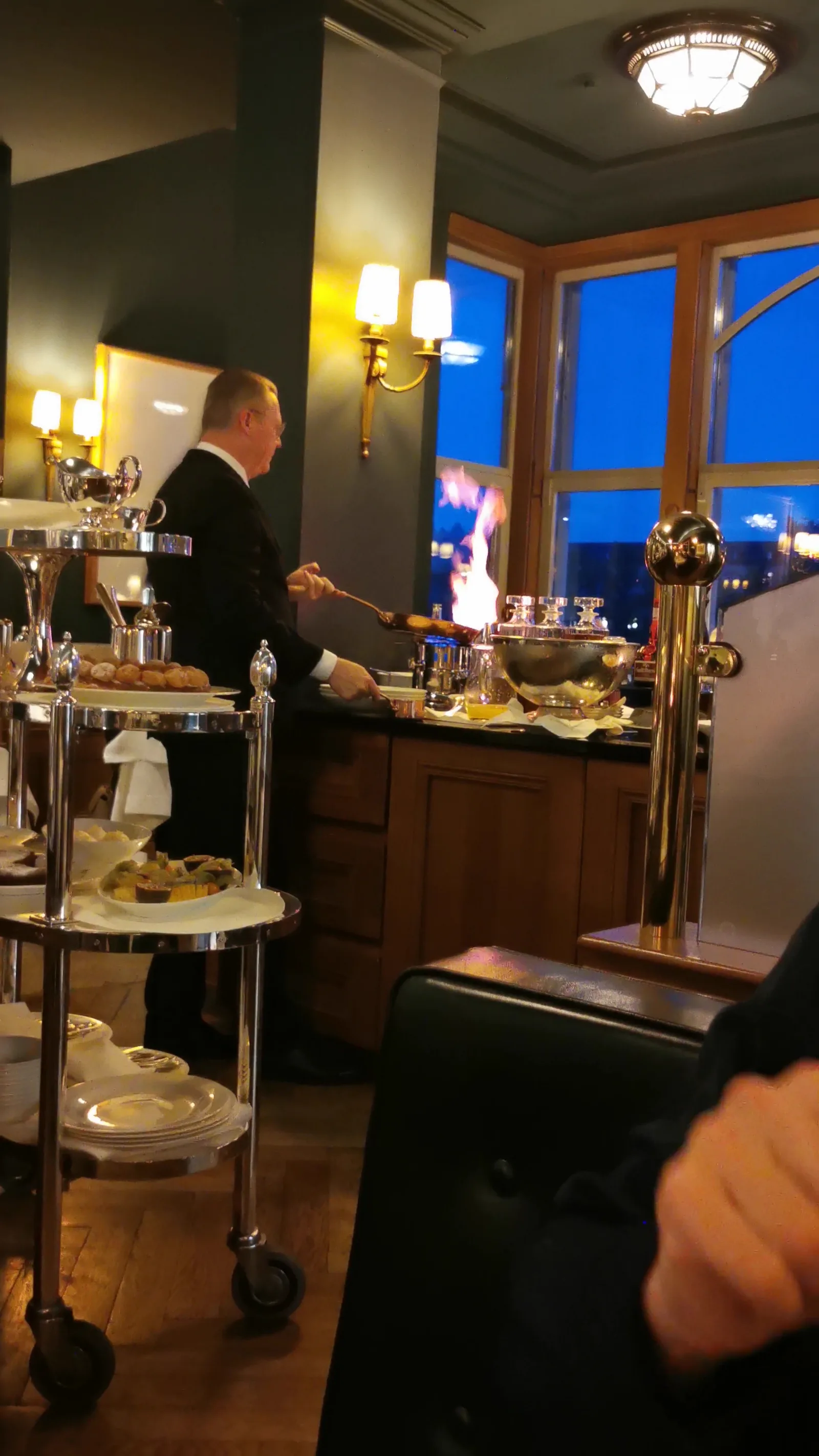 Main view at Brasserie Les Trois Rois Basel — travel photo