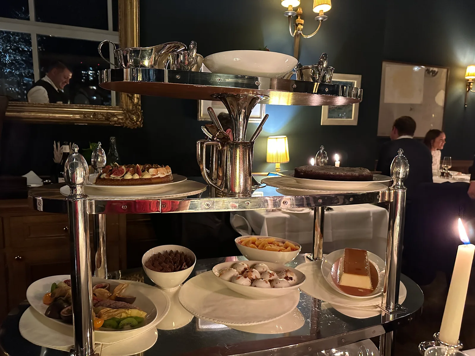 Atmosphere at Brasserie Les Trois Rois Basel — travel photo