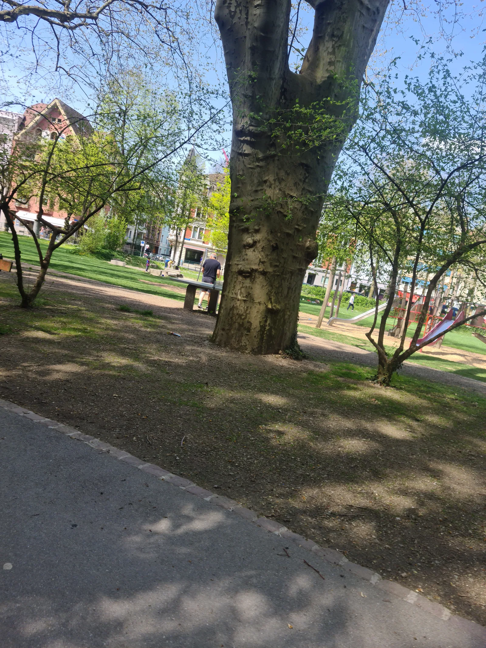 Main view at Breitematte-Spielplatz Basel — travel photo